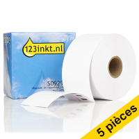 Offre : 5x Dymo S0929100 cartes de rendez-vous et de badges nominatifs non adhésives (marque 123encre) 650577