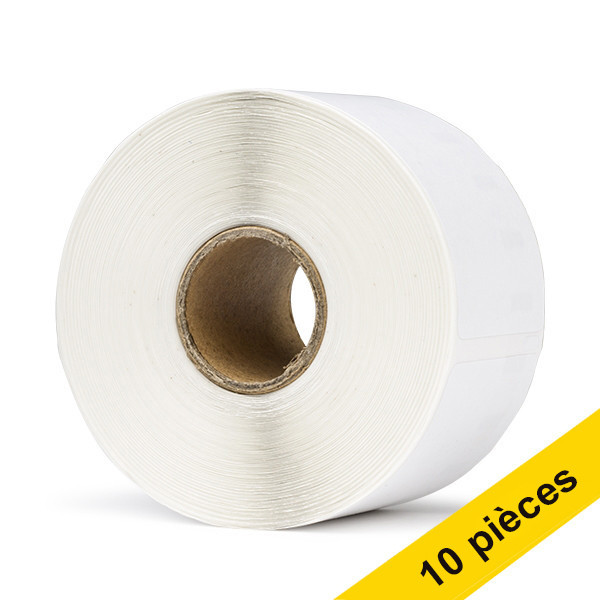 Offre : 10x 123encre LW650XL PRO badge nominatif amovible (89 x 41 mm) - blanc 650825 - 1