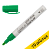 Offre : 10x 123encre marqueur peinture à encre brillante (1 - 3 mm ogive) - vert 300859 - 1