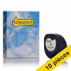 Offre : 10x Dymo S0721510/91200 ruban d'étiquettes en papier 12 mm (marque 123encre) - blanc 650773 - 1