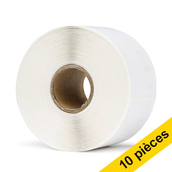 Offre : 10x Dymo S0722520 / 11352 étiquettes d'adresse de retour, grand format (marque 123encre) 650513 - 1