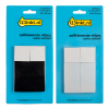Offre : 123encre patins adhésifs carrés 28 mm (24 pièces) - noir/blanc 301031 - 1