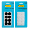 Offre : 123encre patins adhésifs ronds 20 mm (32 pièces) - noir/blanc 301029 - 1
