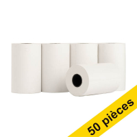 Offre : 123encre rouleau de caisse enregistreuse 57x35x12 mm thermo (50 pièces) - blanc 302698