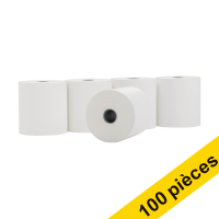 Offre : 123encre rouleau de caisse enregistreuse 57x54x12 thermo (100 pièces) - blanc 301949