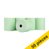 Offre : 123encre rouleau de caisse enregistreuse 80x80x12 mm thermo (50 pièces) - vert 302706 - 1