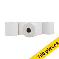 Offre : 123encre rouleau de caisse enregistreuse 80x80x25 thermo (100 pièces) - blanc 301952