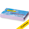 Offre : 12x 123encre notes autocollantes 38 x 51 mm (3 blocs de 100 feuilles) - lilas 300488 - 1