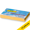 Offre : 12x 123encre notes autocollantes 38 x 51 mm (3 blocs de 100 feuilles) - orange 300483 - 1