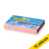 Offre : 12x 123encre notes autocollantes 51 x 76 mm - rose 300239 - 1