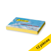 Offre : 12x 123encre notes autocollantes 76 x 102 mm - jaune 300051 - 1
