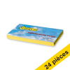 Offre : 24x 123encre notes autocollantes 76 x 127 mm - jaune 302897 - 1