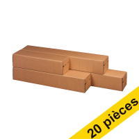 Offre : 2x 123encre tube d'expédition carré A0 (10 pièces)