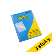 Offre : 3 x 123encre pochette de plastification de documents A5 brillantes 2x80 microns (100 pièces) 302930
