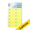 Offre : 3x 123encre étiquettes de congélation 23 x 50 mm (60 étiquettes) - jaune/bleu 301529 - 1