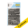 Offre : 3x 123encre étiquettes de lettres A-Z - noir 301531 - 1