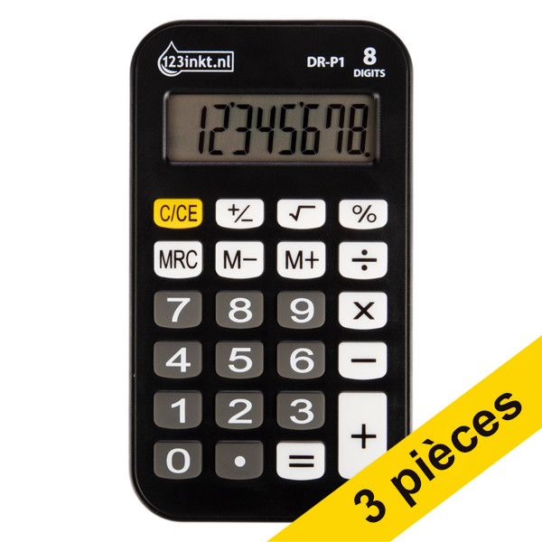Offre : 3x 123encre DR-D1 calculatrice de bureau 340023 - 1