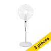 Offre : 3x 123encre F501 ventilateur sur pied - blanc 303406 - 1