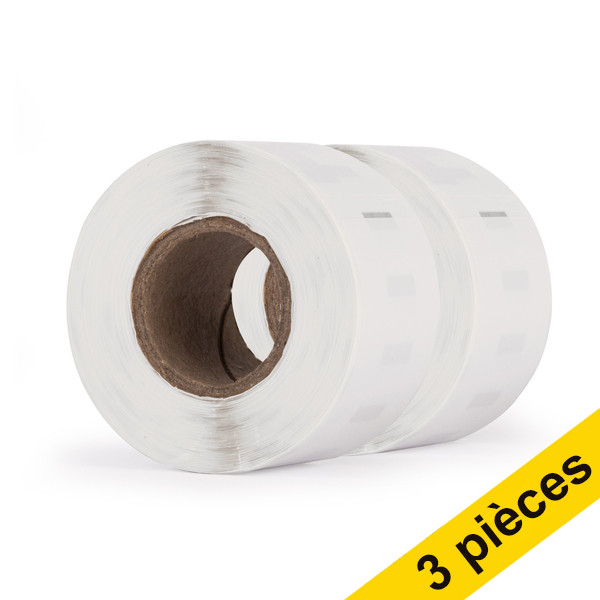 Offre : 3x 123encre LW650 étiquettes d'adresse 12 pièces (89 x 28 mm) 650761 - 1