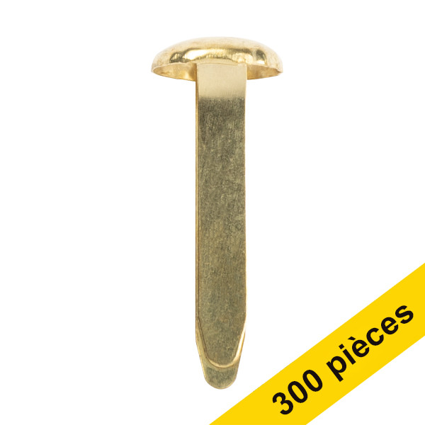 Offre : 3x 123encre attaches parisiennes n°4 19 x 8 mm (100 pièces) 302190 - 1