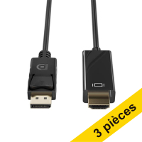 Offre : 3x 123encre câble DisplayPort vers HDMI (2 mètres)