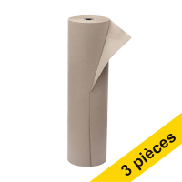 Offre : 3x 123encre papier d'emballage (75 cm x 300 m) - marron