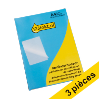 Offre : 3x 123encre pochette de plastification pour documents A4 mat/brillant 2x75 microns (50 pièces) 302064