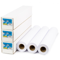 Offre : 3x 123encre rouleau de papier couché mat 610 mm (24 pouces) x 30 m (180g/m²)