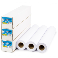 Offre : 3x 123encre rouleau de papier couché mat 914 mm (36 pouces) x 45 m (90 g/m²)