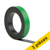 Offre : 3x 123encre ruban magnétique 10 mm x 2 m - vert 302155 - 1