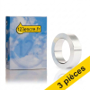 Offre : 3x Dymo S0720160 / 31000 Rhino ruban non adhésif 12 mm (marque 123encre) - argent 089257 - 1