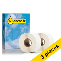 Offre : 3x Dymo S0722400/99012 étiquettes d'adresse large 2 rouleaux (marque 123encre)