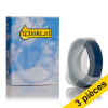 Offre : 3x Dymo S0898140 / 520106 ruban en relief (marque 123encre) - blanc sur bleu 650559 - 1