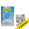 Offre : 3x Marque 123encre remplace Brother TZe-131S ruban 12 mm - noir sur transparent 080990 - 1