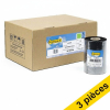 Offre : 3x Zebra 2300 ruban de cire (02300BK11045) 110 mm x 450 m (12 rubans) marque 123encre 650727 - 1