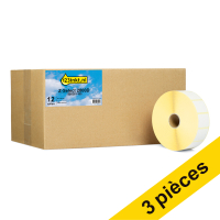 Offre : 3x Zebra Z-Select 2000D étiquettes (800261-105) 32 x 25 mm (12 rouleaux) marque 123encre 650723