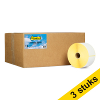 Offre : 3x Zebra Z-Select 2000D étiquettes (800262-405) 57 x 102 mm (12 rouleaux) marque 123encre 650742