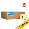 Offre : 3x marque 123encre remplace Zebra Z-Perform 1000T étiquettes DPD (800294-605) 102 x 152 mm (12 rouleaux) 653429 - 1