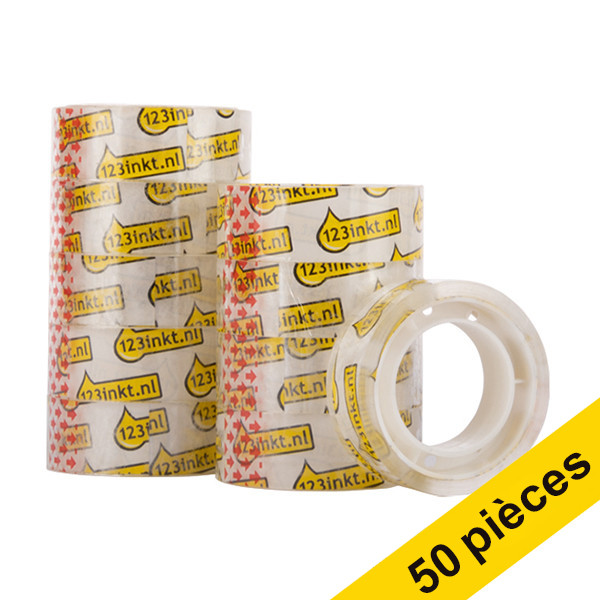 Offre : 50x 123encre ruban adhésif standard 15 mm x 10 m 301387 - 1