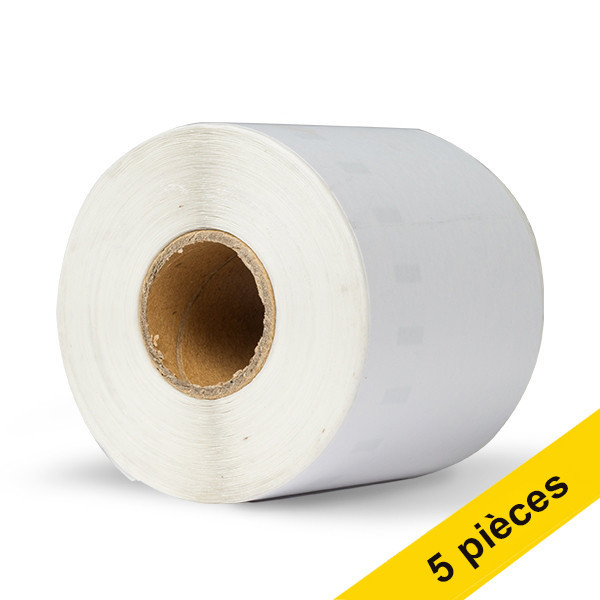 Offre : 5x 123encre LW650XL PRO S0722480 / 99019 étiquetes larges pour classeurs 650823 - 1