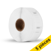 Offre : 5x 123encre LW650 1933083/22112286 étiquettes carrées durables 650758