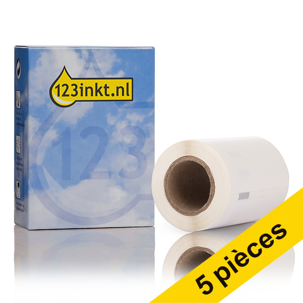 Offre : 5x 123encre LW650 1976414 étiquettes d'expédition durables 650754 - 1