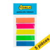 Offre : 5x 123encre index de couleur 45 x 12 mm (5 x 25 onglets) 301084 - 1