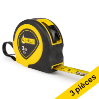 Offre : 5x 123encre mètre ruban avec boîtier en caoutchouc (3 mètres) 300631