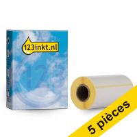Offre : 5x 123encre marque maison remplace Brother BDE-1J152102-058 étiquettes pré-perforées 102 mm x 152 mm 650767