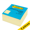 Offre : 5x 123encre notes autocollantes cube 76 x 76 mm - jaune 301078 - 1