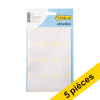 Offre : 5x 123encre pastilles de marquage Ø 32 mm (240 étiquettes) - blanc 301527 - 1