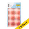 Offre : 5x 123encre pastilles de marquage Ø 8 mm - rouge (450 étiquettes) 301501 - 1