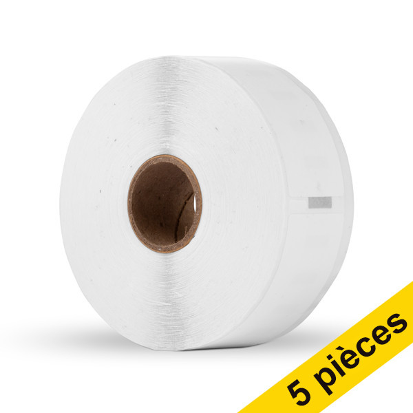 Offre : 5x Dymo 1933081 / 22112285 étiquettes d'entrepôt durables (marque 123encre) 650600 - 1