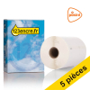 Offre : 5x Dymo 1933086 étiquettes d'expédition résistantes extra grandes (marque 123encre) 650617 - 1